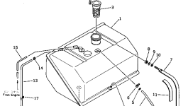 Шланг M015040140679 Komatsu