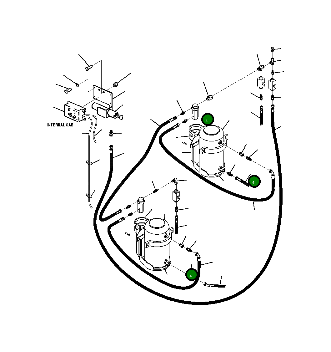 Адаптер 20Y-968-B960 Komatsu