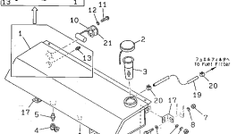 Шланг 258-20-27530 Komatsu