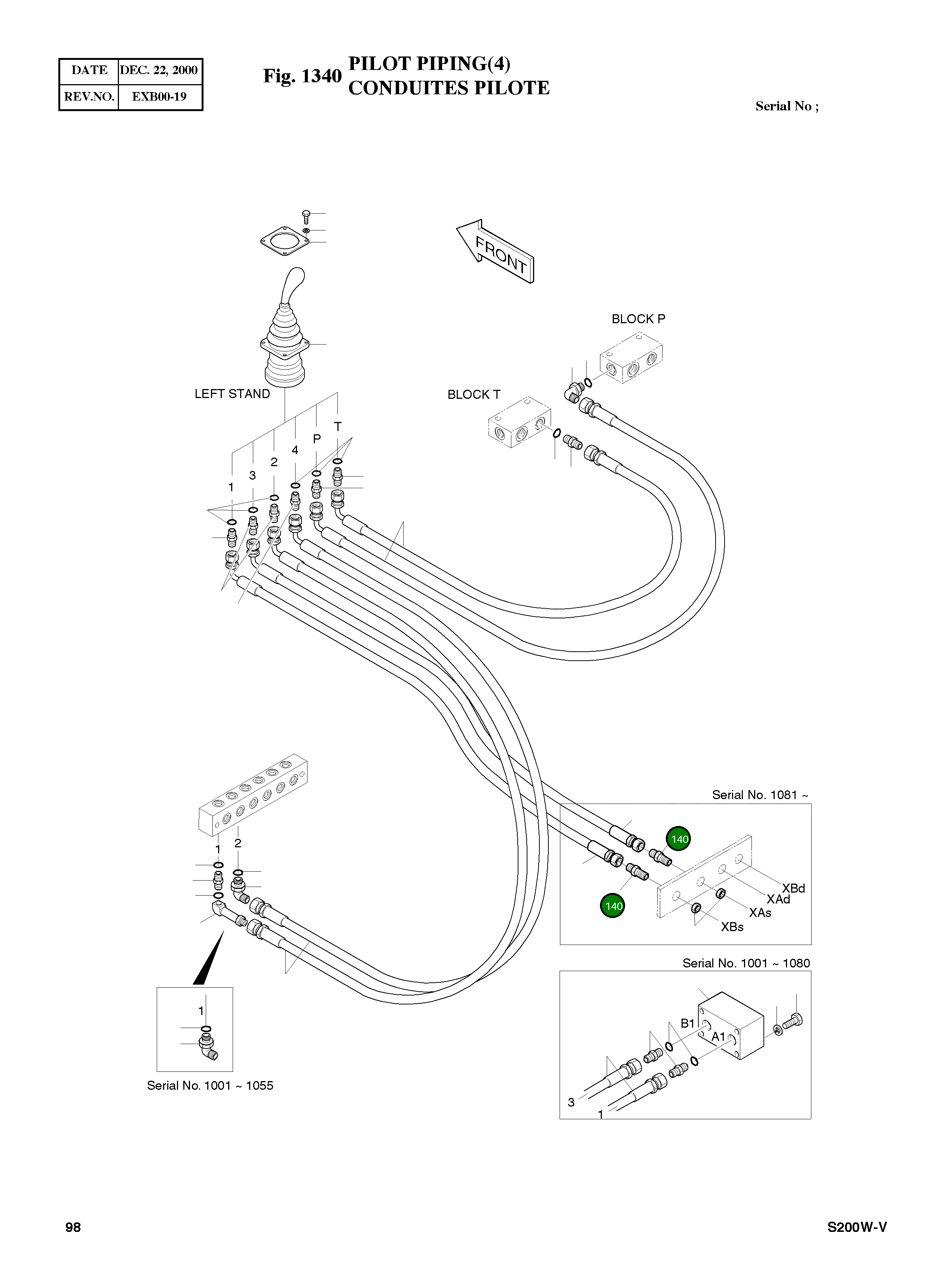 Адаптер PF3/8-PF1/4 181-00078D4 Komatsu