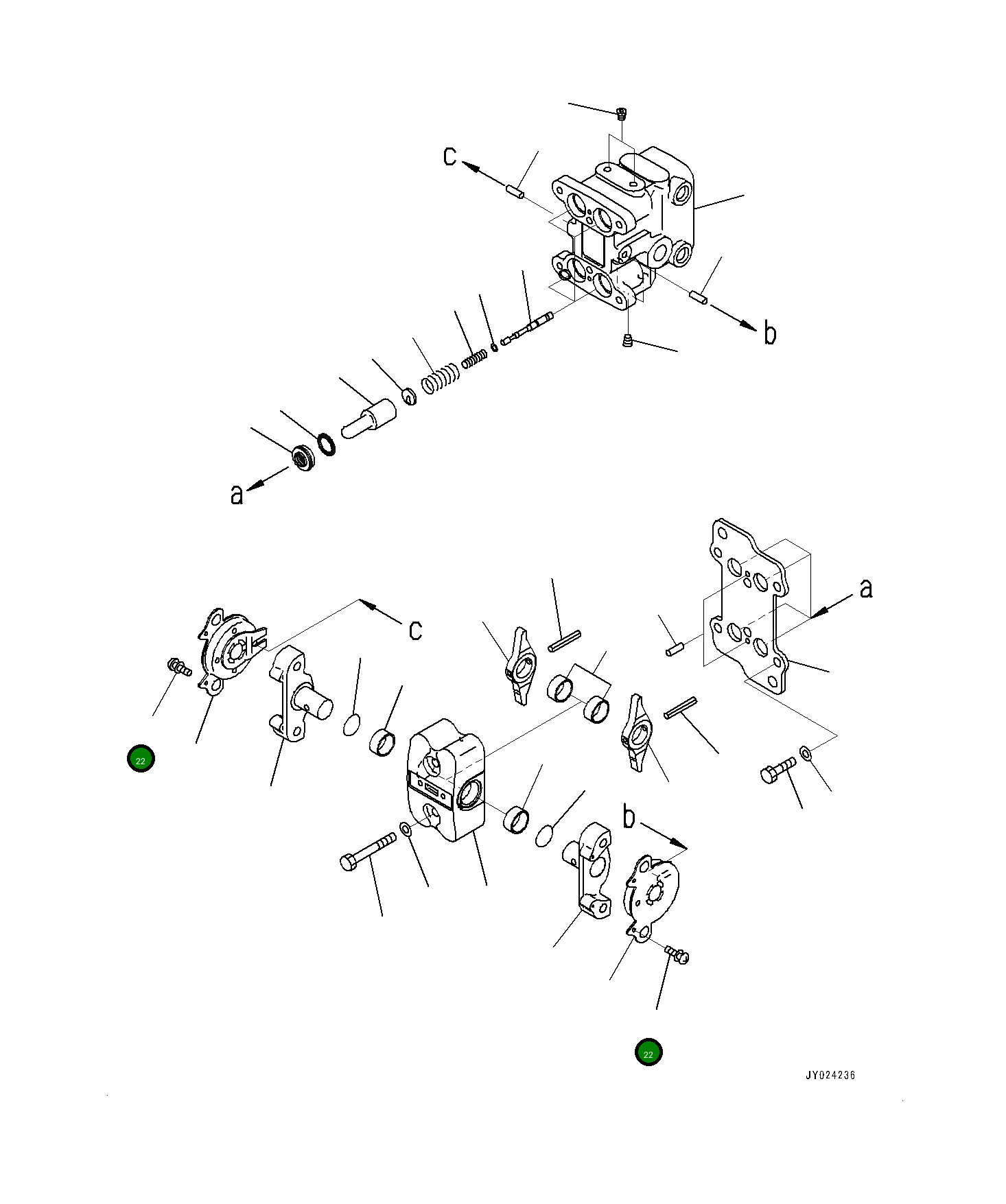 Винт 0102310306 Komatsu