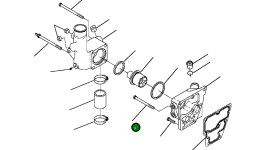 Болт (M10x1.50x120) 1307 093 H1 Komatsu