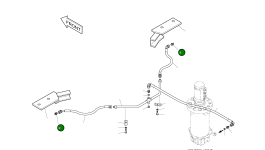 Адаптер M14X1.5 PF3/8 DS2207009 Komatsu