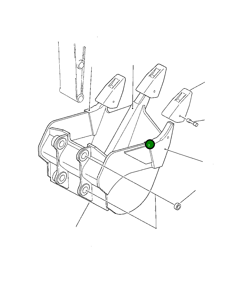 Адаптер 208-922-1130 Komatsu