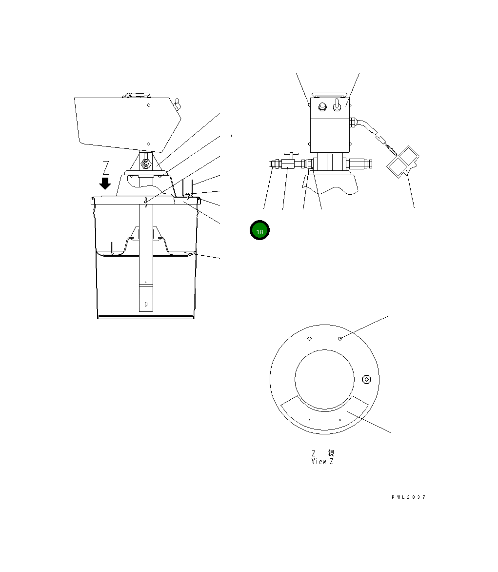 Адаптер 21M-98-11120 Komatsu