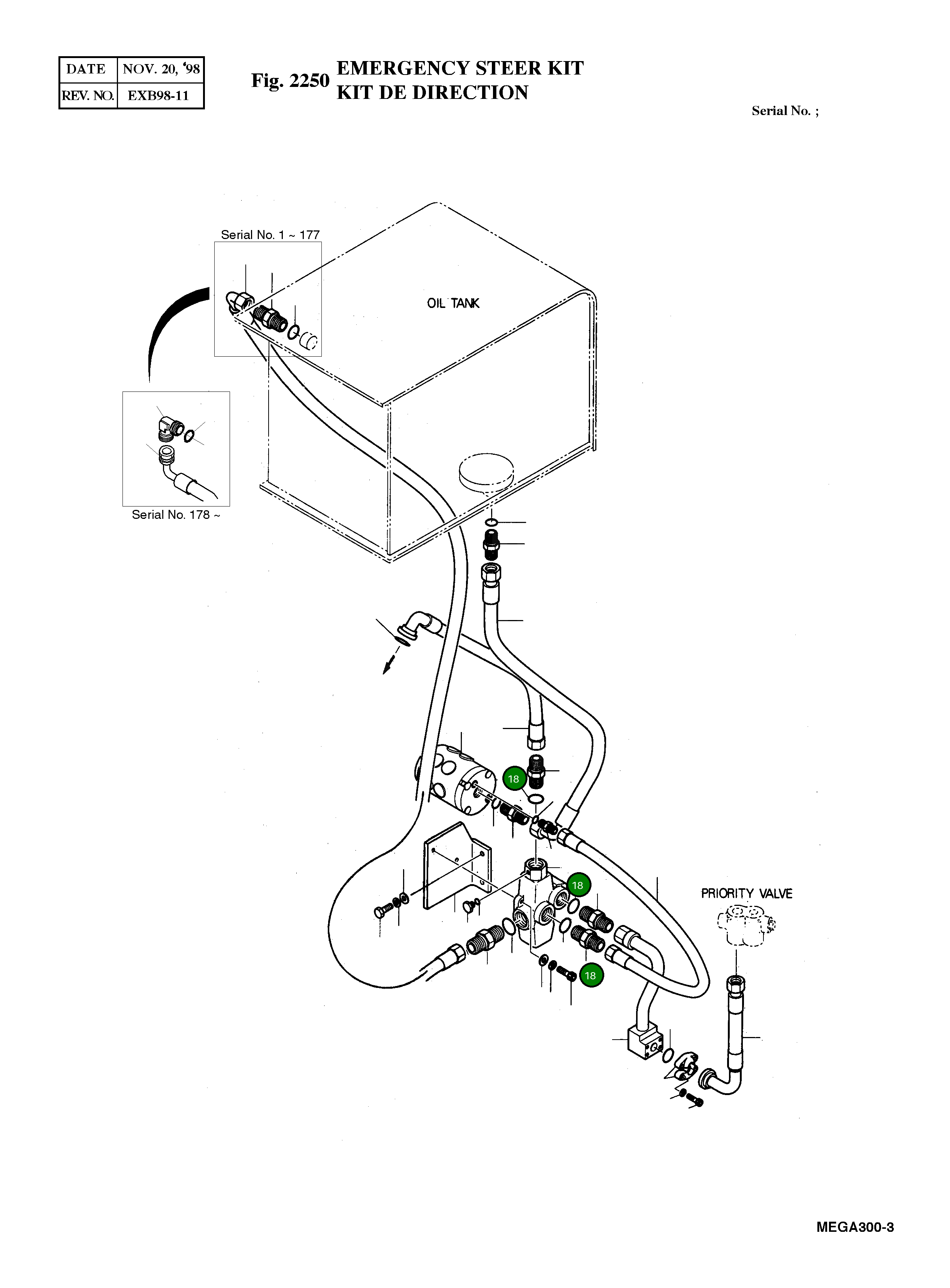 Адаптер M42X2-PF3/4 4181-2803 Komatsu