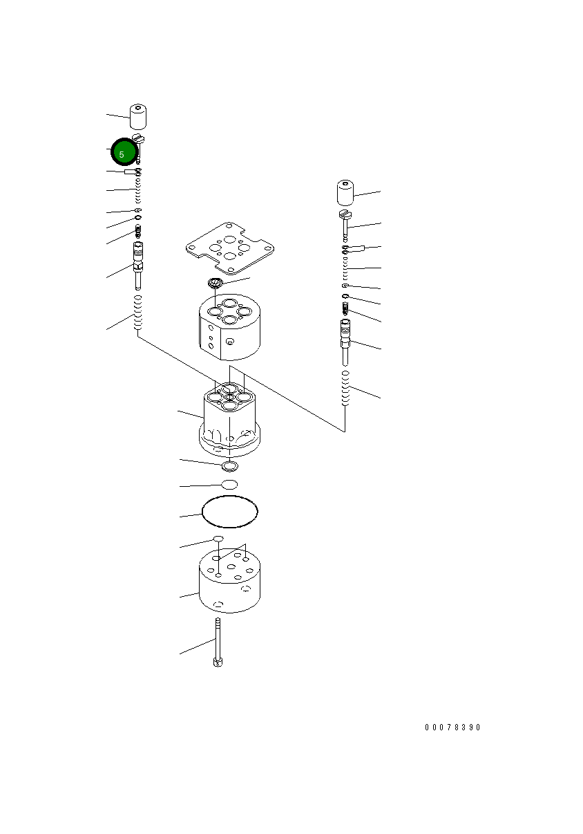 Вал 702-16-58140 Komatsu