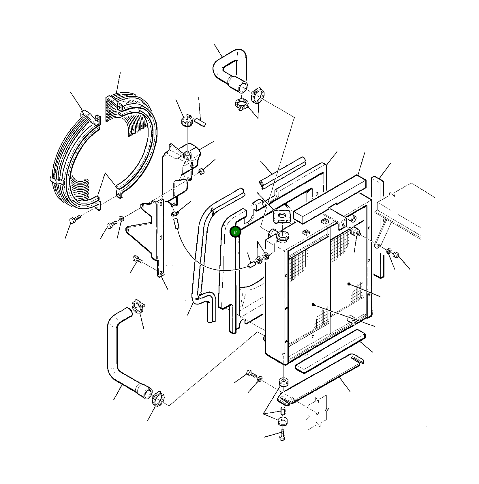 Бак 21D-03-11291 Komatsu