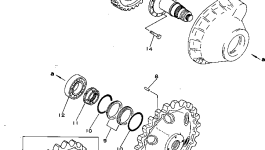Вал 11G-A70-3120 Komatsu