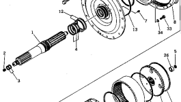 Шестерня 568-15-12650 Komatsu