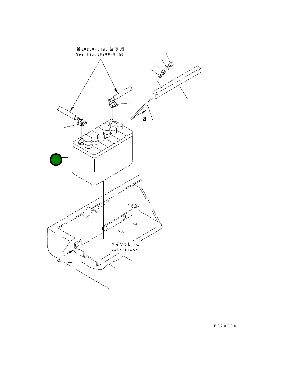 Аккумулятор, 12V 110AH 20T-06-21130 Komatsu