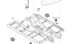 Болт M16X2.0X65 S0521961 Komatsu
