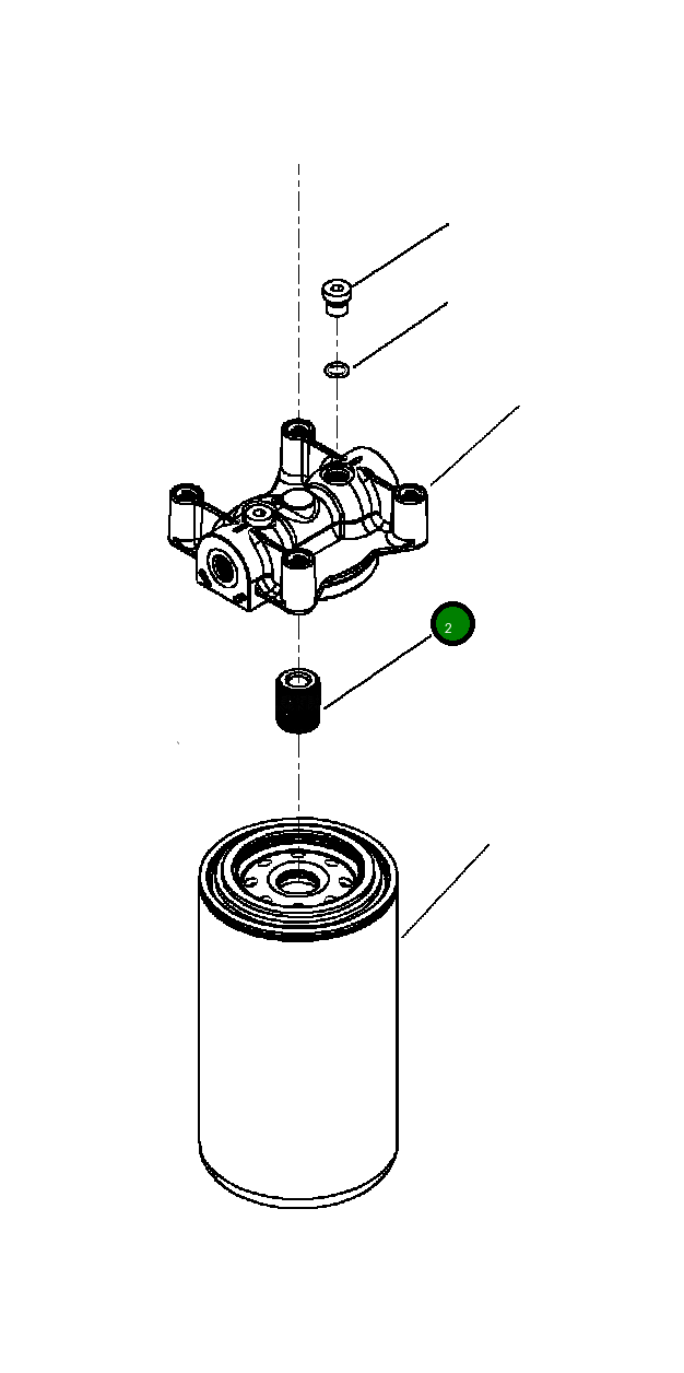 Адаптер 6751-71-6360 Komatsu