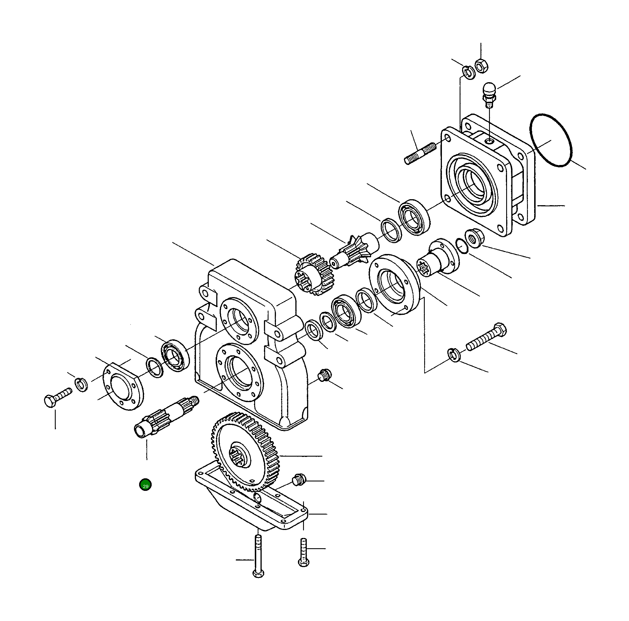 Вал 4919676M1 Komatsu