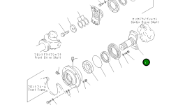 Вал 427-20-15210 Komatsu
