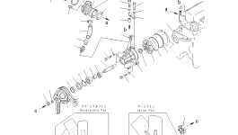 Вентилятор реверсивный 600-614-8742 Komatsu