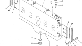 Бак 21T-919-1470 Komatsu