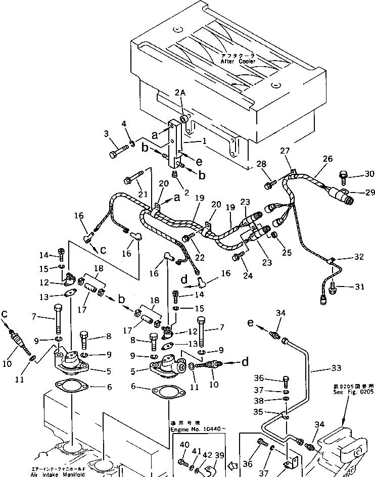 Адаптер 6164-81-5631 Komatsu