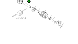 Вал 207-30-75131 Komatsu