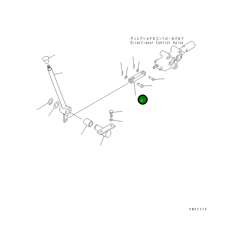 Вилка 234-43-37570 Komatsu