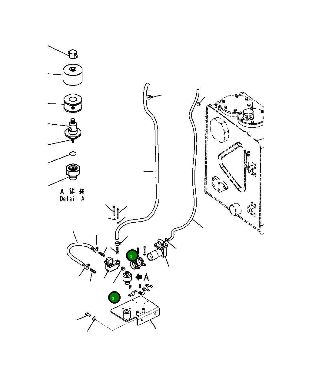 Адаптер 20Y-962-B530 Komatsu
