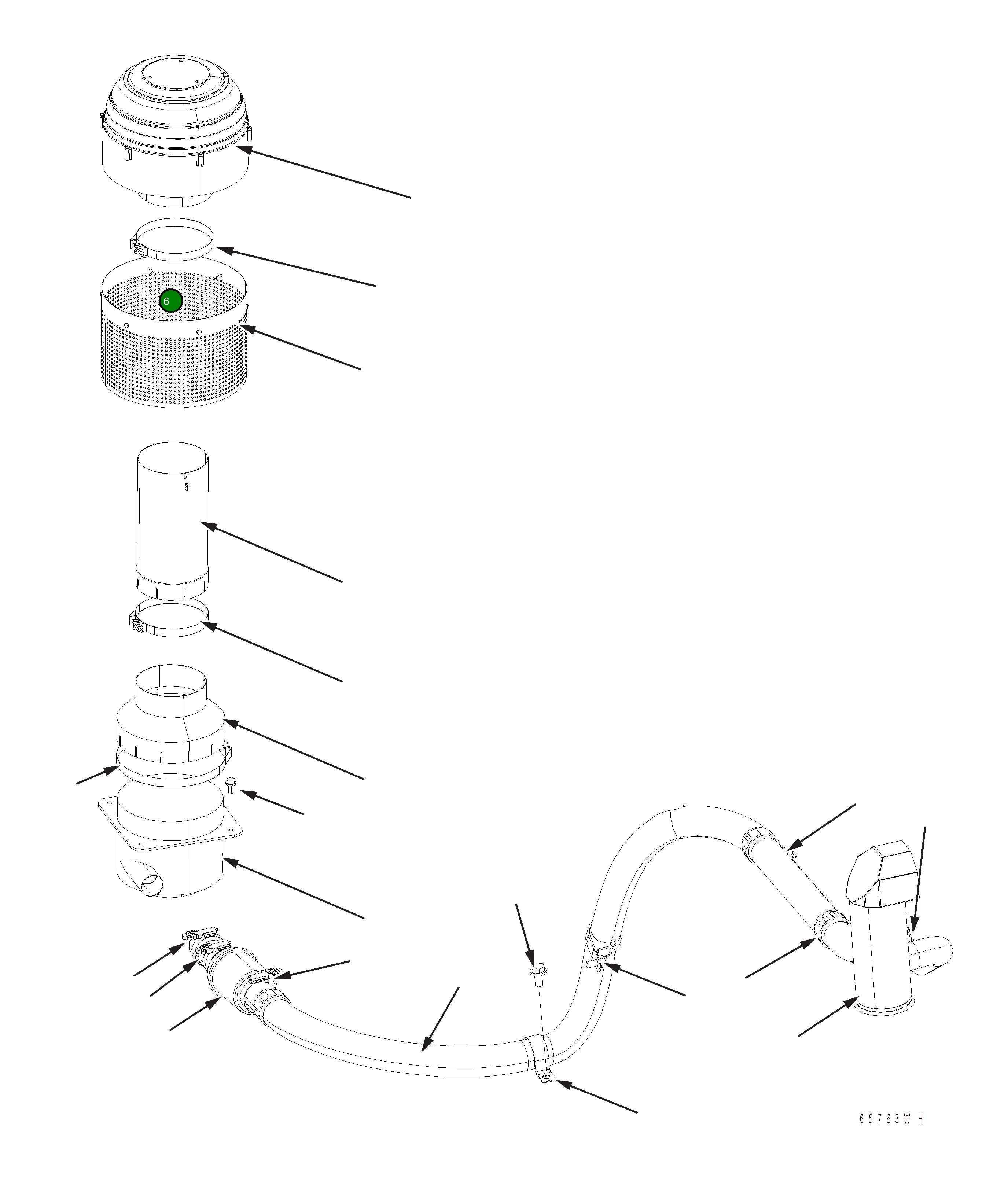 Адаптер 2A7-03-A0730 Komatsu