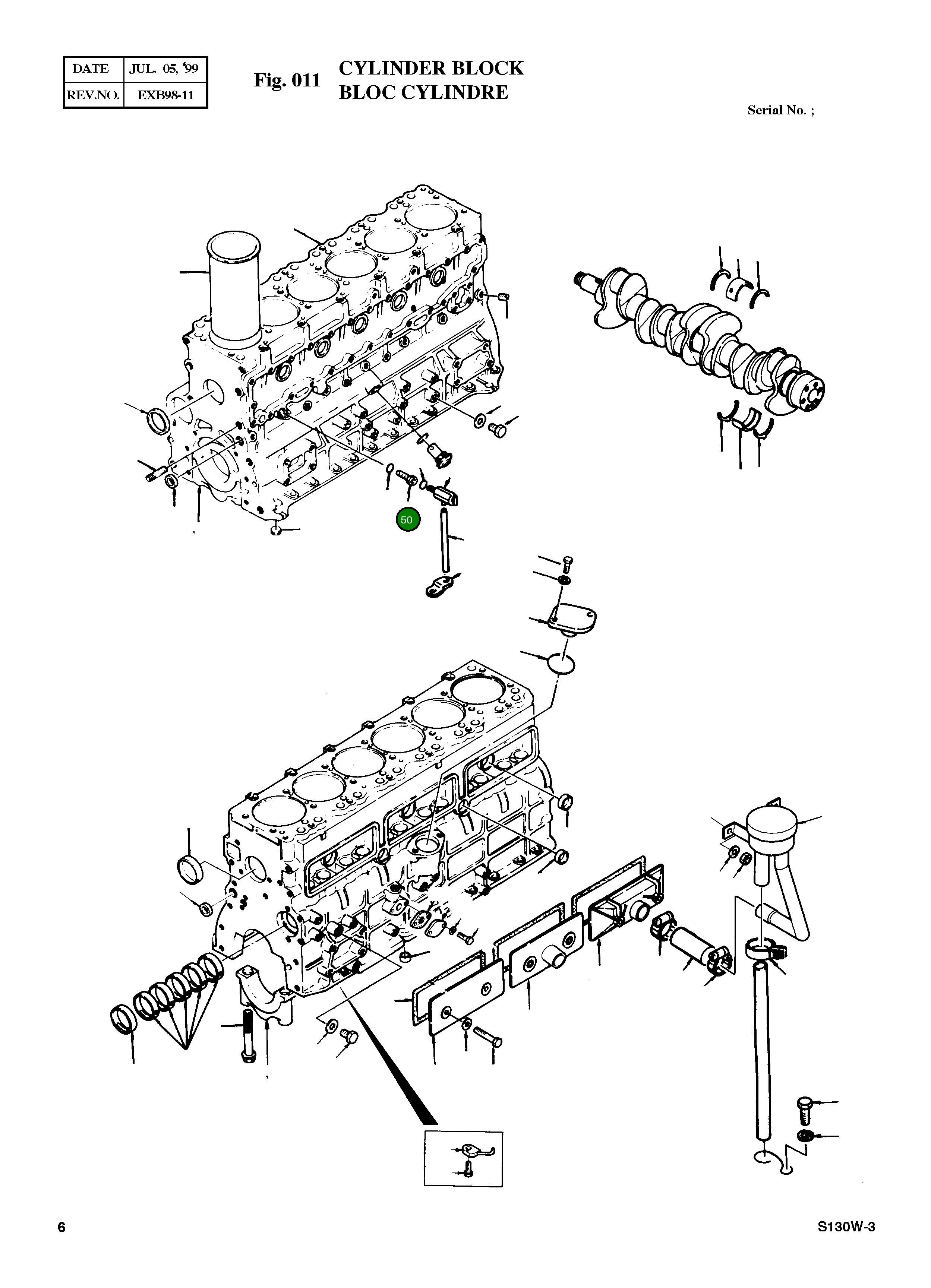 Адаптер 65.98130-0040 Komatsu