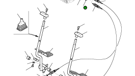 Вилка 3F2065066 Komatsu