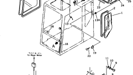 Воздуховод 20Y-54-14510 Komatsu