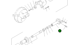 Вал 208-30-54120 Komatsu