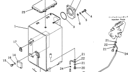 Кронштейн 237-04-12260 Komatsu
