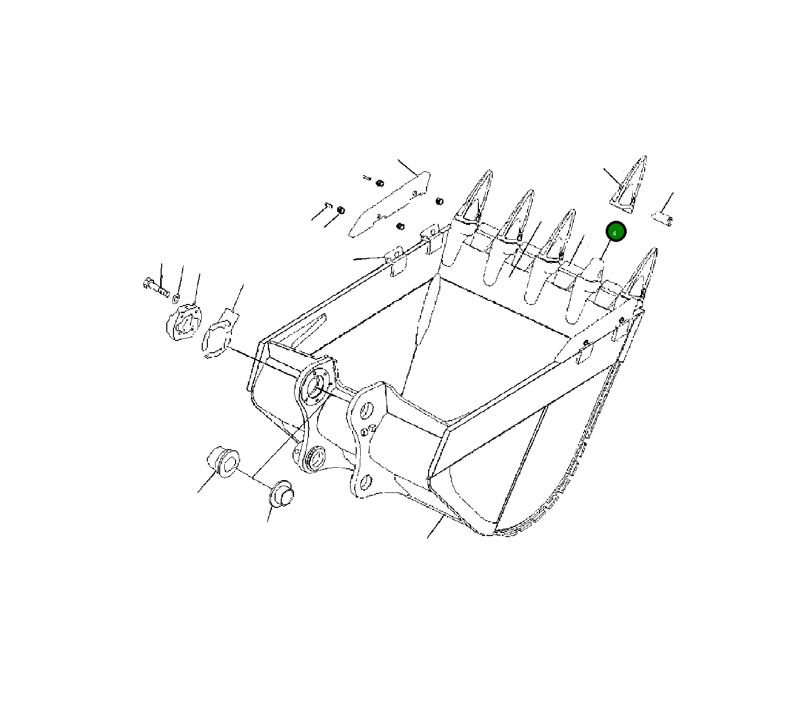 Адаптер 207-934-J210 Komatsu