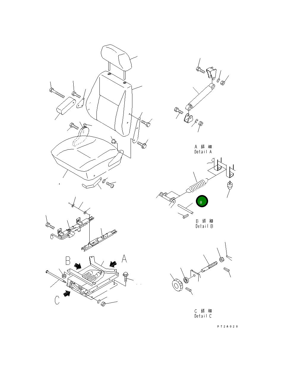 Вал 423-57-11960 Komatsu