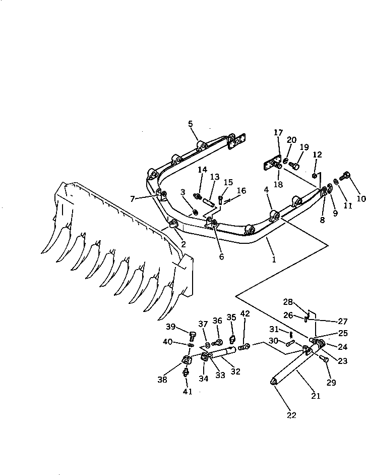 Вал 144-854-1270 Komatsu