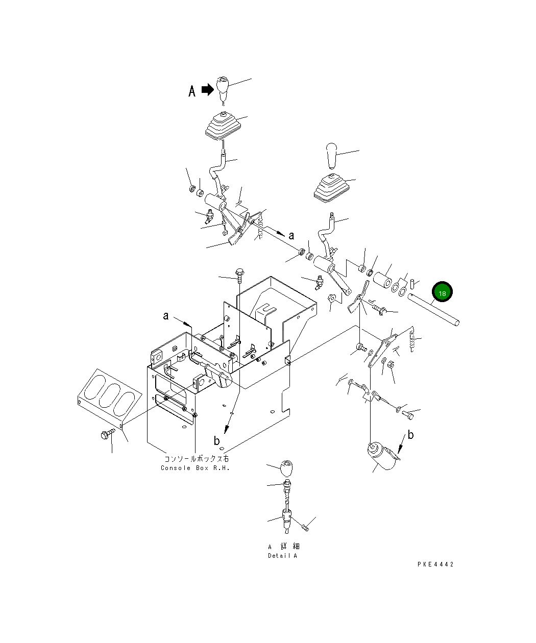 Вал 419-43-28210 Komatsu