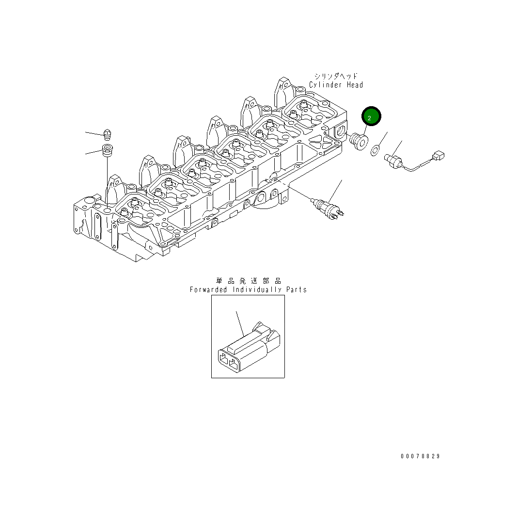 Адаптер 6738-11-1320 Komatsu