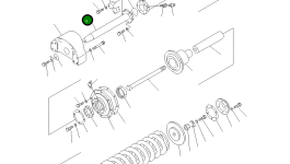 Вал 196-30-14120 Komatsu