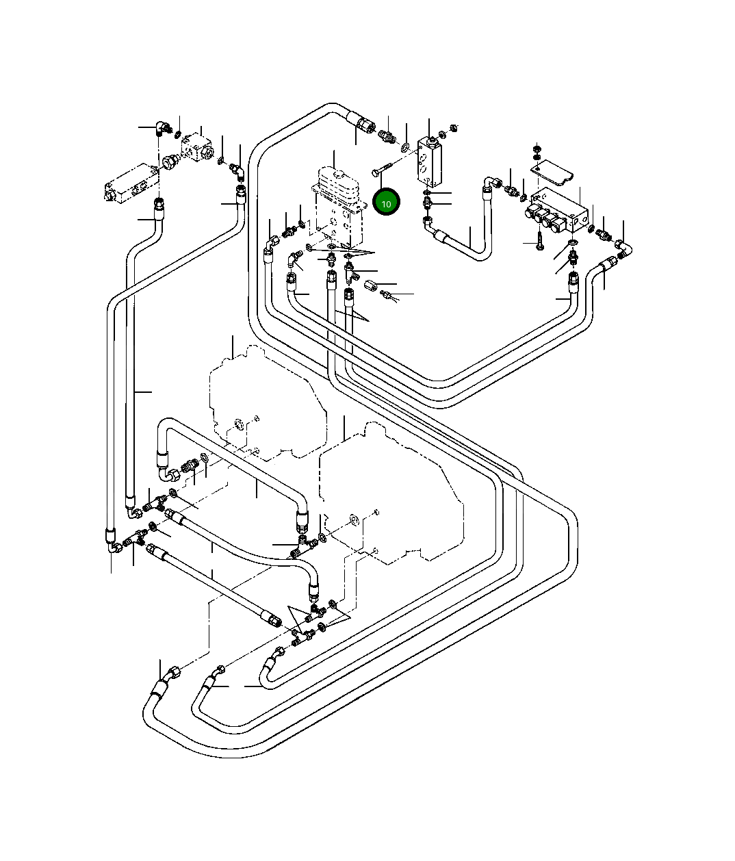 Болт 5/16NC X 2-1/4 25 234 R1 Komatsu