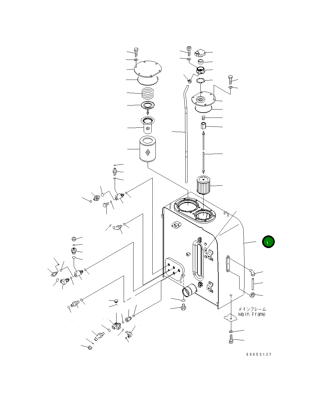 Бак 8240-60-1124 Komatsu