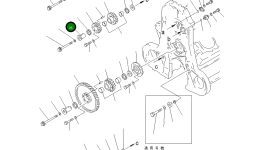 Вал 6164-21-2510 Komatsu