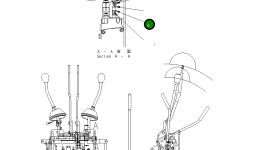 Вилка 10P-43-11360 Komatsu