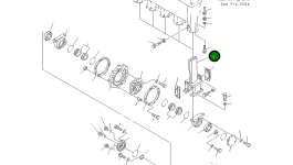Вилка 263-78-11821 Komatsu