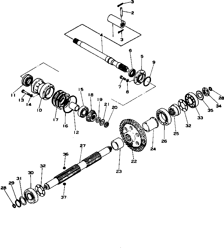Вал 176-916-8530 Komatsu