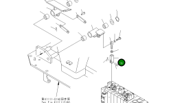 Вилка 20M-43-81360 Komatsu