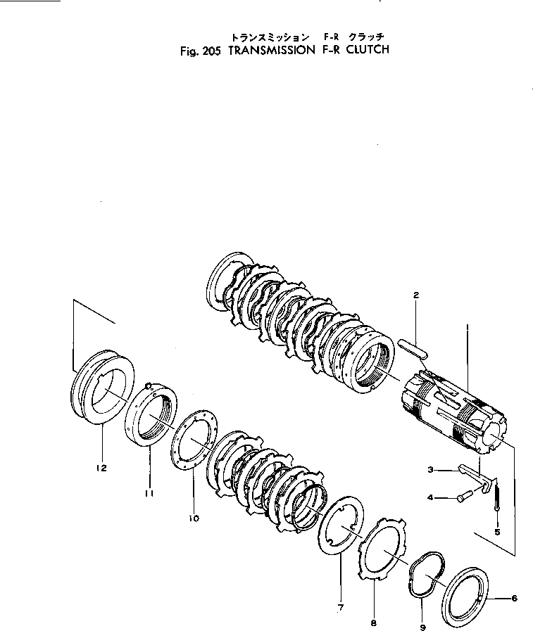 Вал 265-30-21610 Komatsu