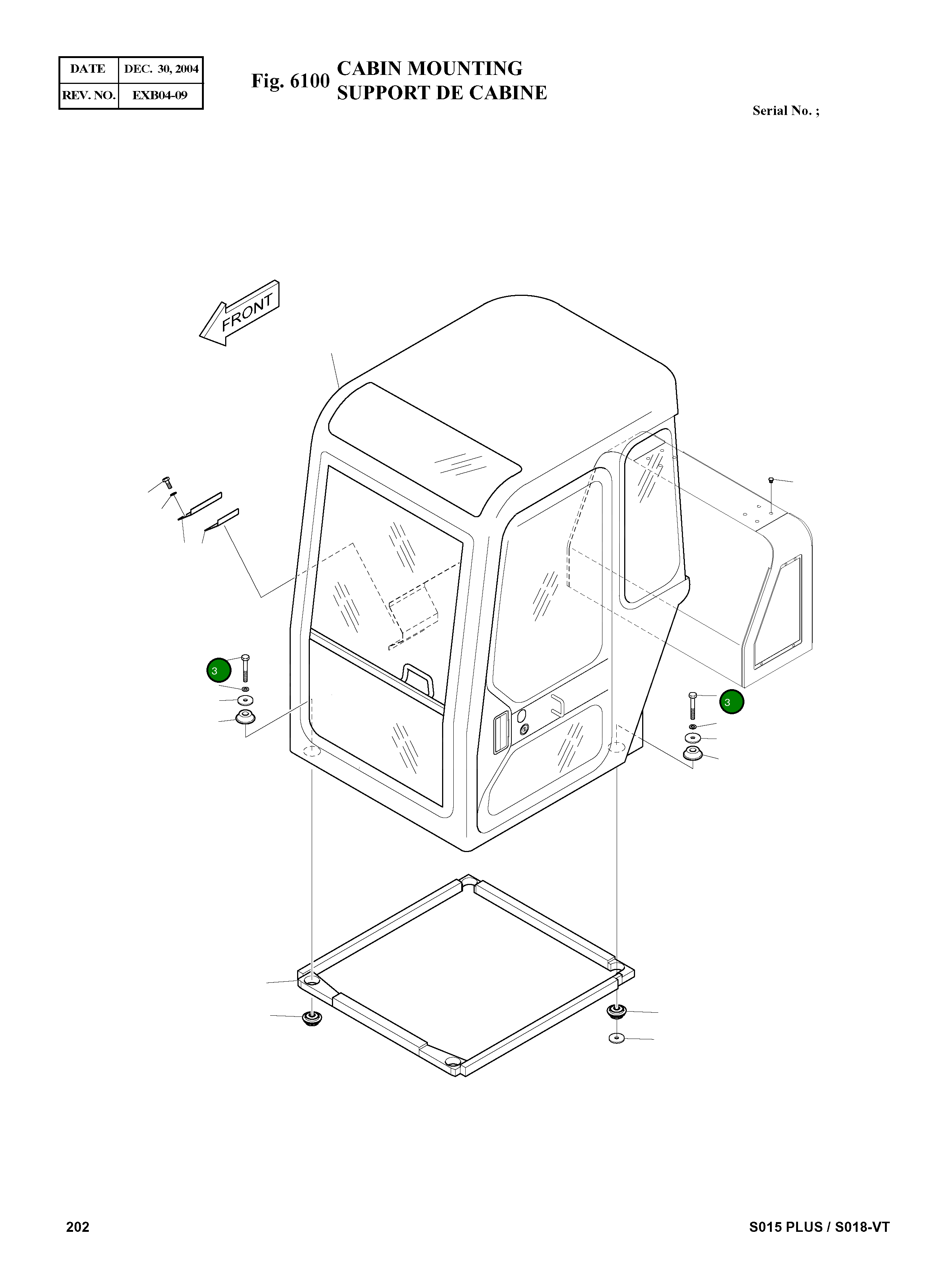 Болт M12X1.75X90 S0561573 Komatsu