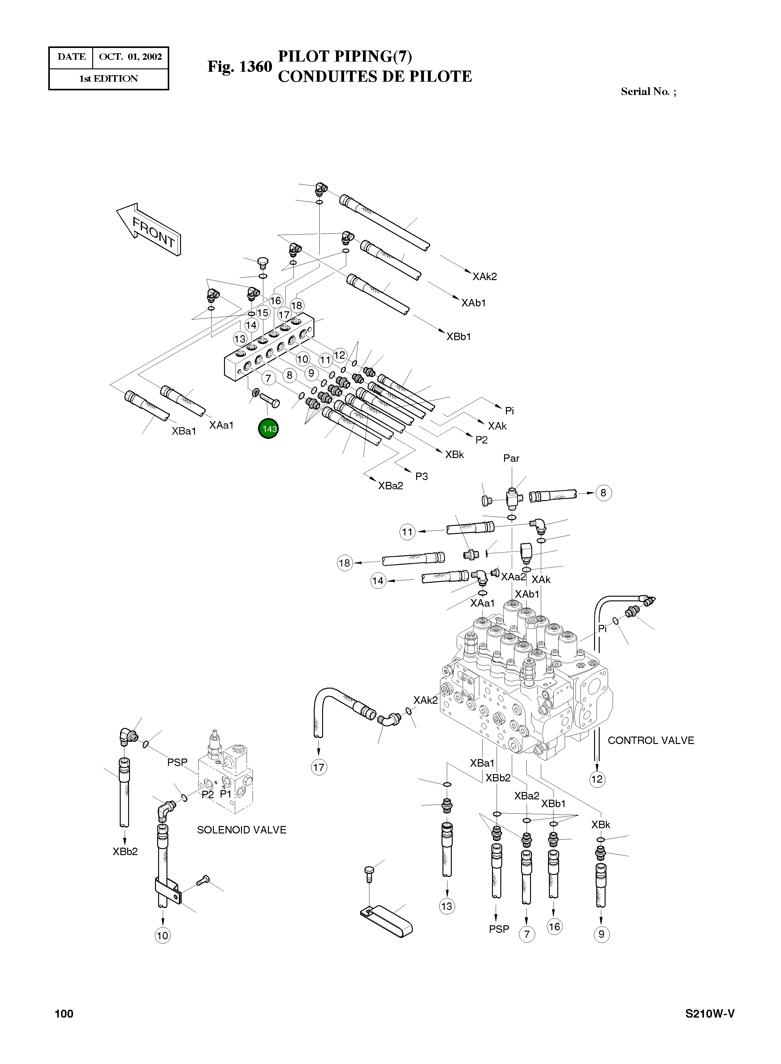 Болт M10X1.5X65 S0512953 Komatsu