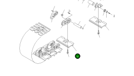 Башмак 154-32-71631 Komatsu