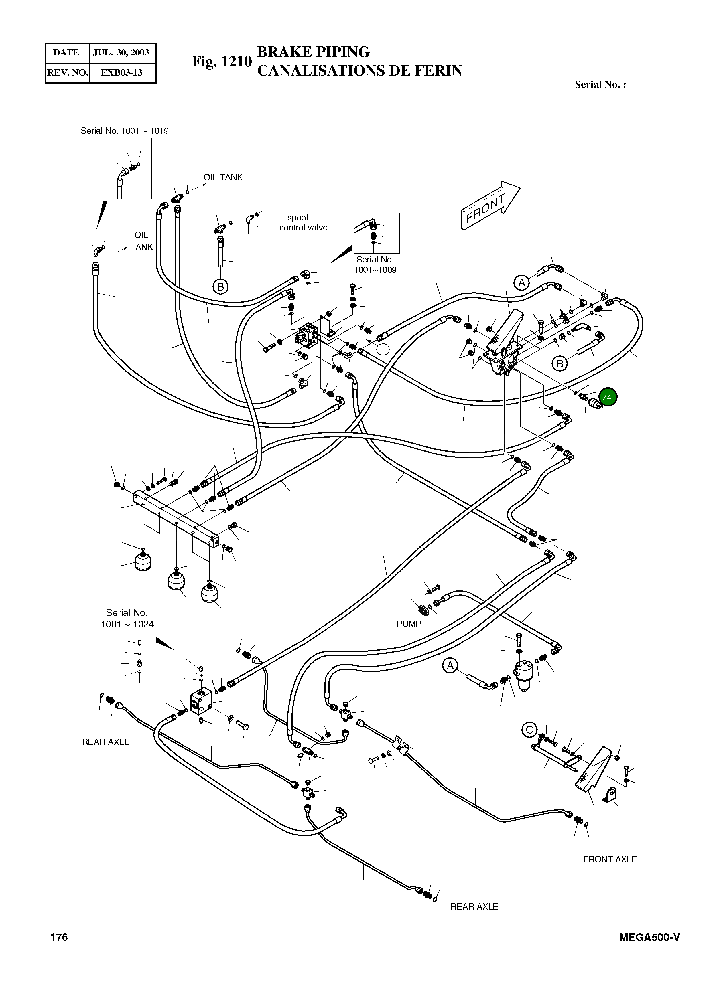 Адаптер 181-00126B Komatsu