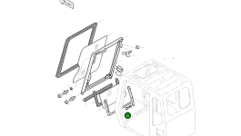 Болт M8X1.25X20 S0508852 Komatsu
